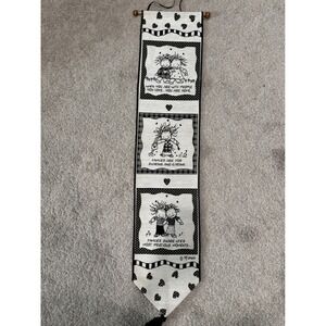 Marci Bell Pull‎ Wall Hanging Art Decor 9x41 Spending Time With Family